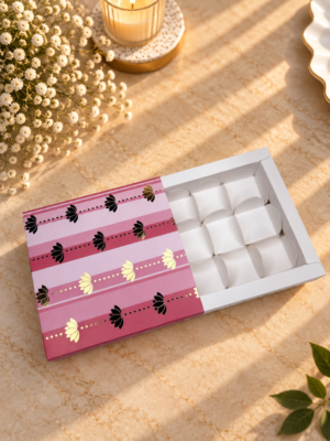 Chocolate 9 Cavity : Rosy Pink