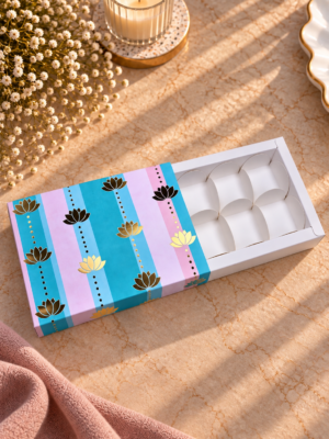 Chocolate 6 Cavity : Pastel Blue