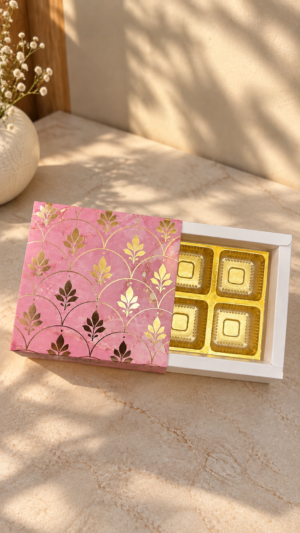 Chocolate 4 Box | Dusty Rose
