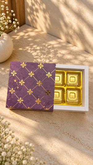 Chocolate 4 Box | Plum Purple