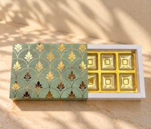 Chocolate 6 Box | Sage Green