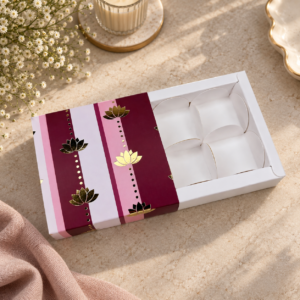 Chocolate 4 Cavity : Blush Pink