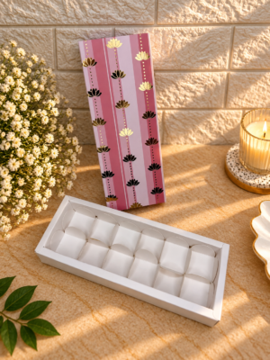 Chocolate 12 Cavity : Rosy Pink