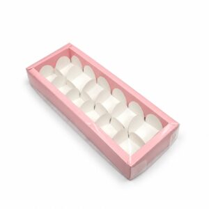 Pink Chocolate 12 Box – 9×3×1.5 Inch
