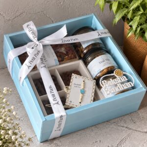 HAMPER BOX WITH TRANSPARENT LID | SIZE 10.5x10.5x3.5