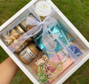 HAMPER BOX WITH TRANSPARENT LID | SIZE 10x8x3