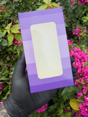CHOCOLATE BAR BOX 6 x 3.5 x 1