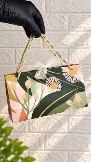 SMALL TRIANGLE BAG SIZE: 8.5x4.5x5
