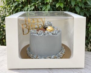 CAKE BOX WITH WINDOW 10x10x7