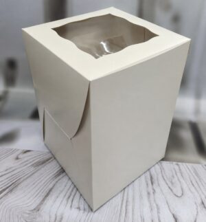 CAKE BOX WITH WINDOW 10x10x14