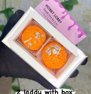 2 LADOO CANDLE BOX