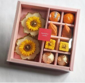 CANDLE HAMPER BOX