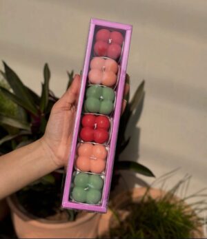 6 BUBBLE CANDLE BOX
