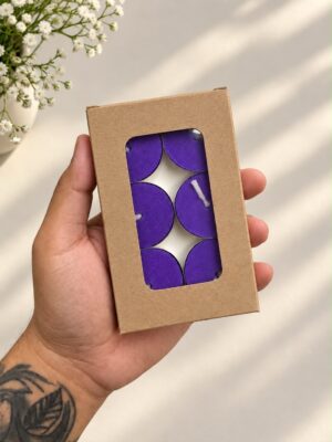 6 TEALIGHT CANDLE BOX