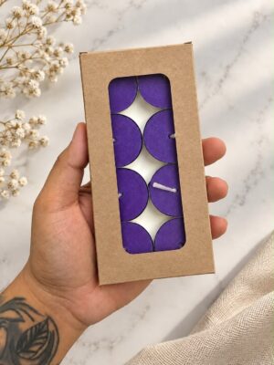 8 TEALIGHT CANDLE BOX