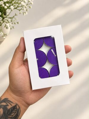 6 TEALIGHT CANDLE BOX