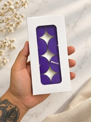8 TEALIGHT CANDLE BOX