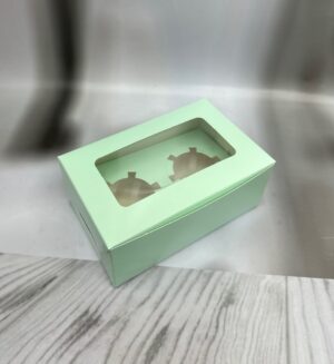 2 CUP CAKE BOX