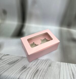 2 CUP CAKE BOX