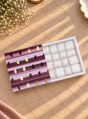 Chocolate 16 Cavity : Blush Pink