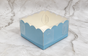 Brownie Box : Blue 3x3x1.75