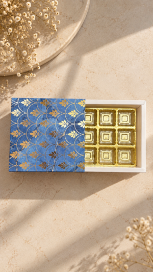 Chocolate 9 Box | Royal Blue