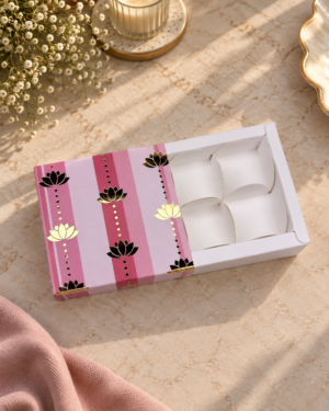 Chocolate 4 Cavity : Rosy Pink