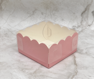 Brownie Box : Pink 3x3x1.75