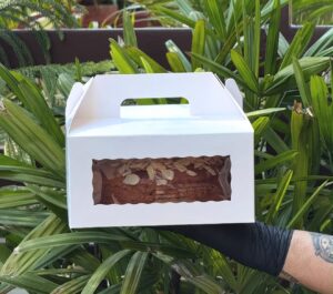 Hamper Box with Handle | Size : 8x8x4