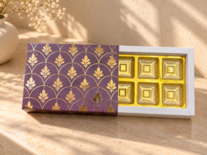 Chocolate 6 Box | Plum Purple