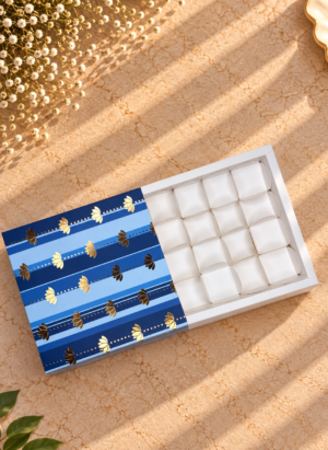 Chocolate 16 Cavity : Classic Blue