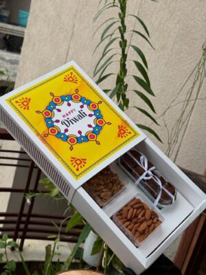 Sliding Matchbox Diwali Hamper Box : 10x8x3 inches