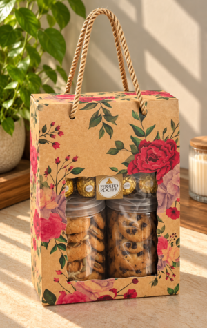 Hamper Box — 7 × 5 × 8 inches [Rose in Bloom Collection]
