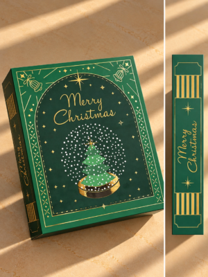 Christmas Matchbox Style Hamper box