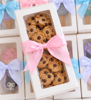 Window Cookie Gift Box – 7 × 2.5 × 2.5 Inches