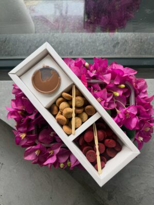 2-Compartment Dip Box | 10 x 3 x 2 inches